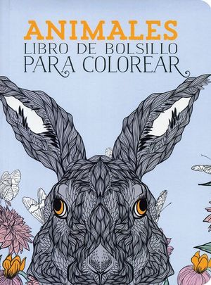 ANIMALES LIBRO DE BOLSILLO PARA COLOREAR