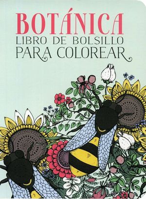 BOTANICA LIBRO DE BOLSILLO PARA COLOREAR