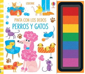 PERROS Y GATOS (PINTA CON LOS DEDOS)