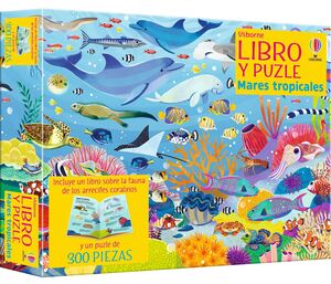 MARES TROPICALES (LIBRO Y PUZLE) 300 PIEZAS