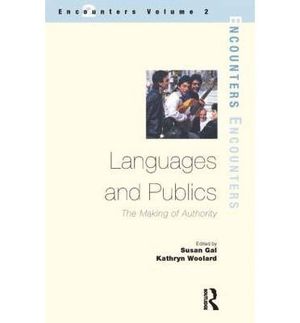 LANGUAGES AND PUBLICS