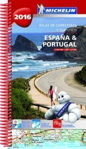 ESPAÑA PORTUGAL ATLAS DE CARRETERAS Y TURISTICO 2016 (ESPIRAL)