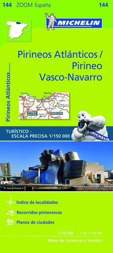 MAPA ZOOM PIRINEOS ATLANTICOS / PIRINEO VASCO-NAVARRO