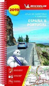 ATLAS DE CARRETERAS ESPAÑA Y PORTUGAL 2019 MICHELIN