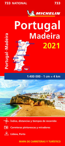 MAPA NATIONAL - PORTUGAL MADEIRA 2021