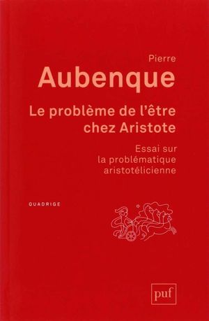 LE PROBLEME DE L'ETRE CHEZ ARISTOTE
