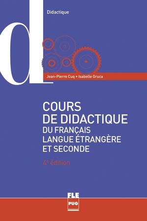 COURS DE DIDACTIQUE DU FRANCAIS LANGUE ETRANGERE ET SECONDE