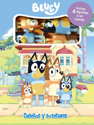 BLUEY. CUENTOS Y AVENTURAS (LIBRO + FIGURAS)