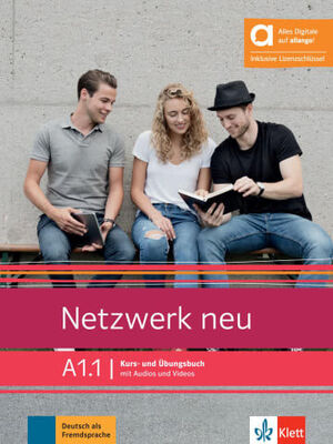NETZWERK NEU A1.1. KURS UND UBUNGSBUCH (2024) HÍBRIDA