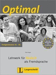 OPTIMAL A1-B1 FERTIGKEITSTRAINER +CD LEHRWERK FUR DEUTSCH FREMDSP