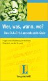 WER, WAS, WANN, WO? ROMPECABEZAS DACH  LIBRO