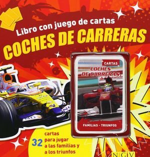 LIBRO JUEGO CARTAS COCHES CARRERAS
