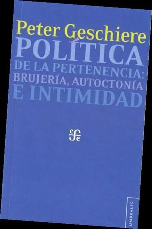 POLÍTICA DE LA PERTENENCIA
