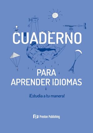 CUADERNO PARA APRENDER IDIOMAS (AZUL) ESTUDIA A TU MANERA