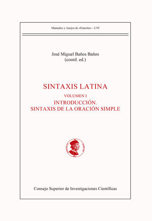 SINTAXIS LATINA - 2 VOLS.