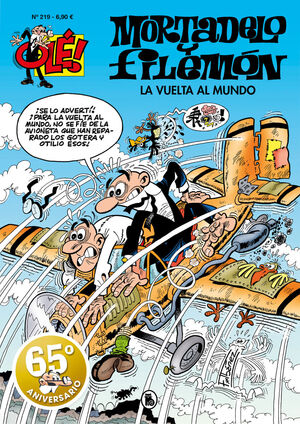 LA VUELTA AL MUNDO (OLE MORTADELO Y FILEMON 219)