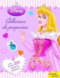 PRINCESAS. ADHESIVOS DE PURPURINA