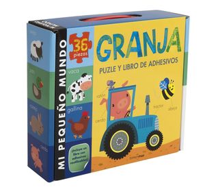 GRANJA PUZLE Y LIBRO DE ADHESIVOS (MALETA)