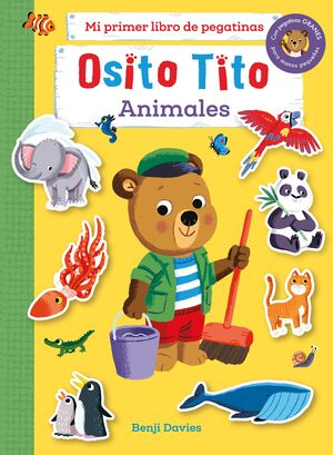 OSITO TITO, ANIMALES (MI PRIMER LIBRO DE PEGATINAS)