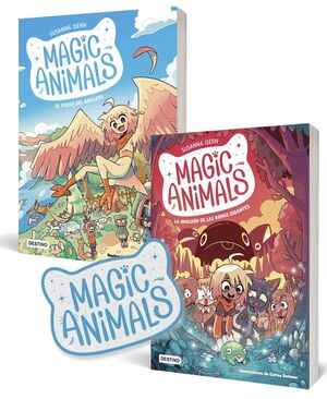 MAGIC ANIMALS (PACK 2VOLS. +PARCHE)