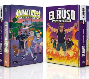ESTUCHE ANIMALIZE 21 VOL.1 + EL RUSO VOL.1