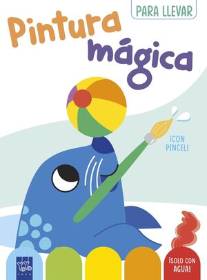 PINTURA MAGICA PARA LLEVAR. FOCA CON PINCEL