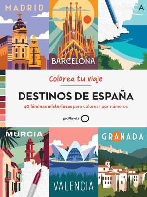 DESTINOS DE ESPAÑA (BARCELONA) (COLOREA TU VIAJE)
