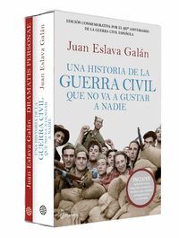PACK UNA HISTORIA DE LA GUERRA CIVIL QUE NO VA A GUSTAR A NADIE ESTUCHE EDICIÓN ESPECIAL 90 ANIVERSARIO DE LA GUERRA CIVIL ESPAÑOLA