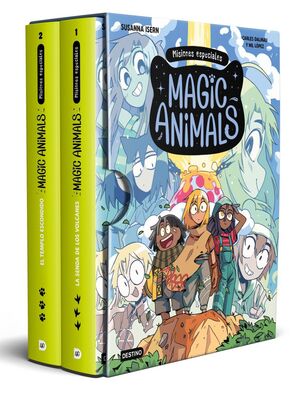MAGIC ANIMALS (ESTUCHE VOL.1 Y 2) LA SENDA DE LOS VOLCANES / EL TEMPLO ESCONDIDO)