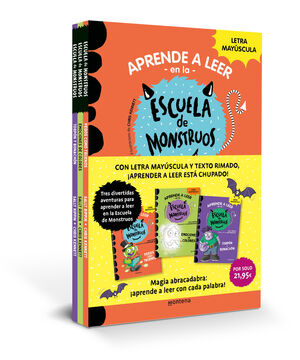 APRENDE LEER ESCUELA MONSTROUS (PACK LIBROS 7-8-9)