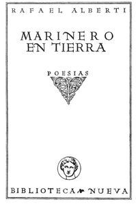 MARINERO EN TIERRA (POESIAS)