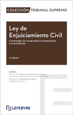 LEY DE ENJUICIAMIENTO CIVIL COMENTADA (2025) 14ª EDICIÓN