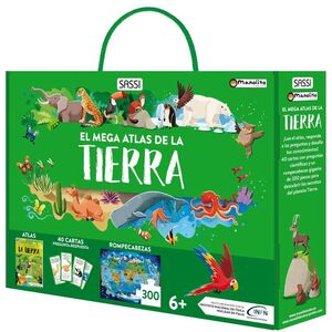MEGA ATLAS TIERRA (PUZLE 300 PIEZAS)