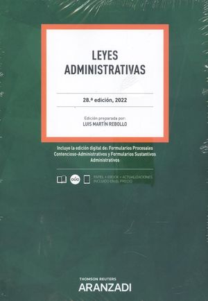 LEYES ADMINISTRATIVAS (PAPEL + E-BOOK)