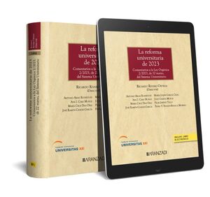 LA REFORMA UNIVERSITARIA DE 2023. COMENTARIOS A LA LEY ORGÁNICA 2/2023, DE 22 DE