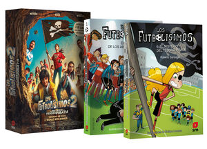PACK FUTBOLISIMOS 1+10.MISTERIO ARBITROS DOMIDOS + MISTERIO TESORO PIRAT