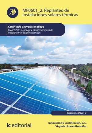 EBOOK REPLANTEO DE INSTALACIONES SOLARES TÉRMICAS. ENAE020