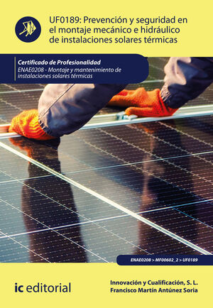 EBOOK PREVENCIÓN Y SEGURIDAD EN EL MONTAJE MECÁNICO E HIDRÁULICO DE INSTALACIONES SOLA