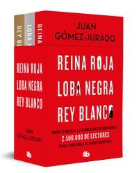 TRILOGÍA REINA ROJA (PACK CON: REINA ROJA  LOBA NEGRA  REY BLAN