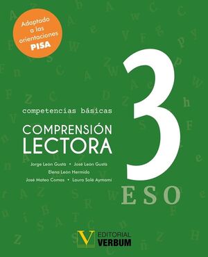 COMPRENSIÓN LECTORA 3º ESO