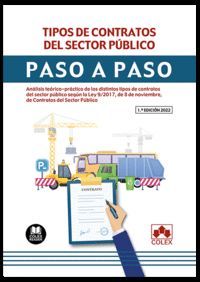 TIPOS DE CONTRATOS DEL SECTOR PÚBLICO. PASO A PASO