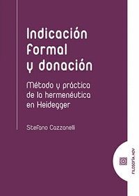INDICACION FORMAL Y DONACION