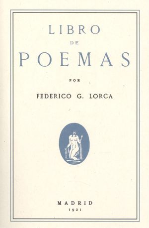 LIBRO DE POEMAS POR FEDERICO G. LORCA (FACSÍMIL)