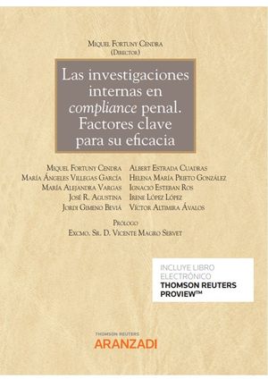 INVESTIGACIONES INTERNAS EN COMPLIANCE PENAL, LAS.