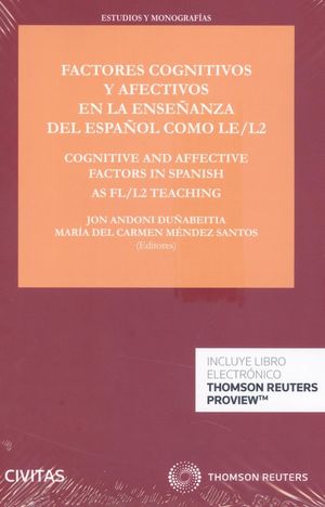 FACTORES COGNITIVOS Y AFECTIVOS EN LA ENSEÑANZA DEL ESPAÑOL COMO LE/L2