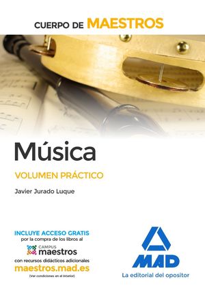 MUSICA VOLUMEN PRACTICO (2017) CUERPO MAESTROS