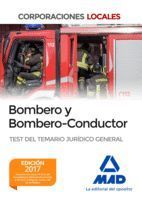 BOMBERO Y BOMBERO-CONDUCTOR TEST TEMARIO JURIDICO GENERAL (2017)