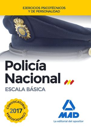 POLICIA NACIONAL EJERCICIOS PSICOTECNICOS Y DE PERSONALIDAD 2017