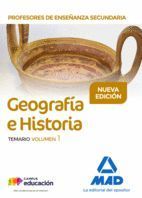 GEOGRAFIA E HISTORIA TEMARIO 1 2018 PROFESORES DE ENSEÑANZA SECUNDARIA