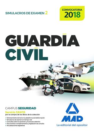 GUARDIA CIVIL SIMULACROS DE EXAMEN 2 (2018)